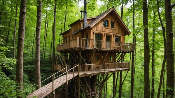 Dormir en Altitude: Découvrez le Top des Cabanes dans les Arbres en France pour une Nuit Magique